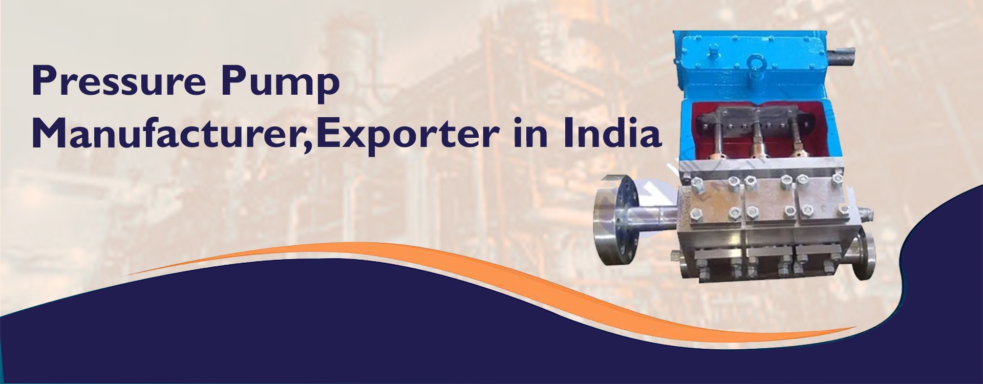 Pressure Pump supplier